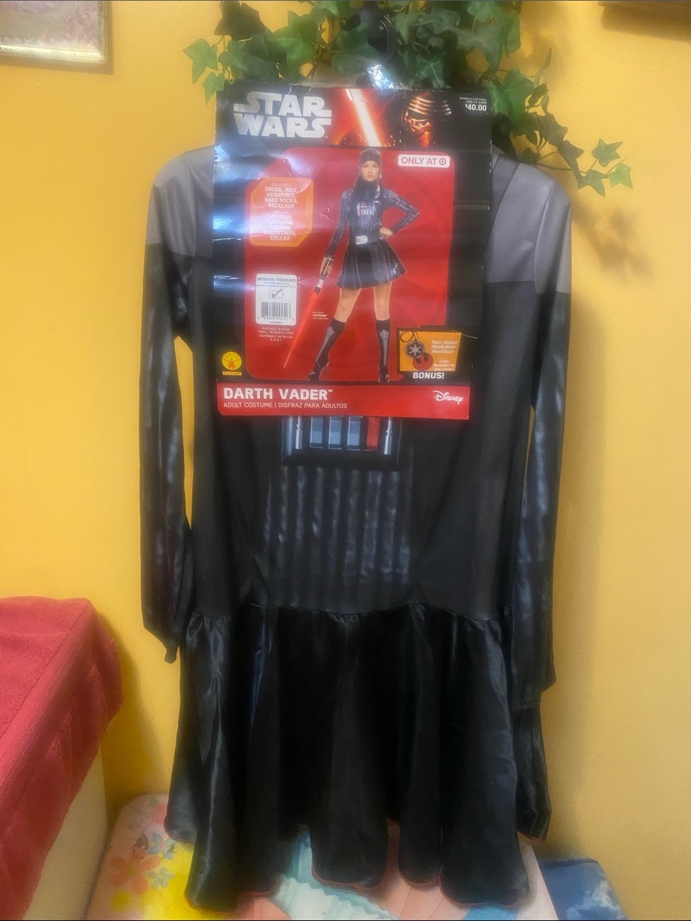 Disney Star Wars Darth Vader Kids Costume - Black